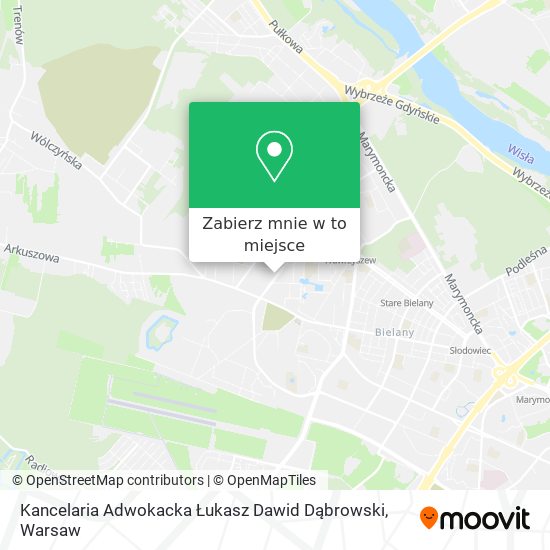 Mapa Kancelaria Adwokacka Łukasz Dawid Dąbrowski