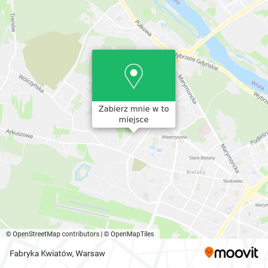 Mapa Fabryka Kwiatów