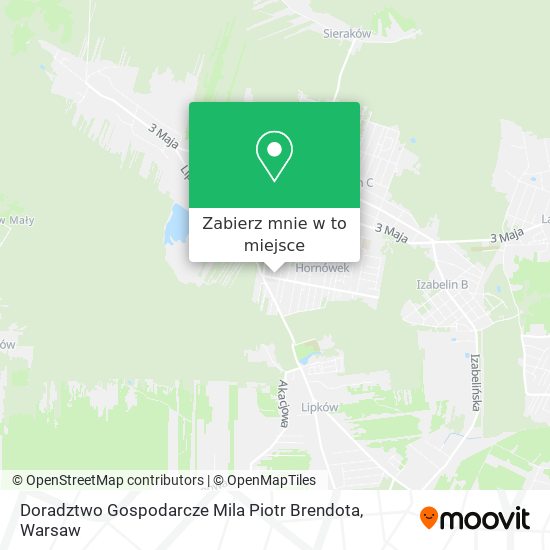 Mapa Doradztwo Gospodarcze Mila Piotr Brendota