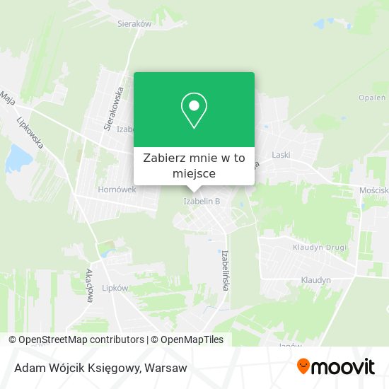 Mapa Adam Wójcik Księgowy