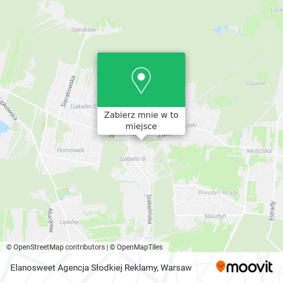 Mapa Elanosweet Agencja Słodkiej Reklamy