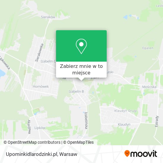 Mapa Upominkidlarodzinki.pl