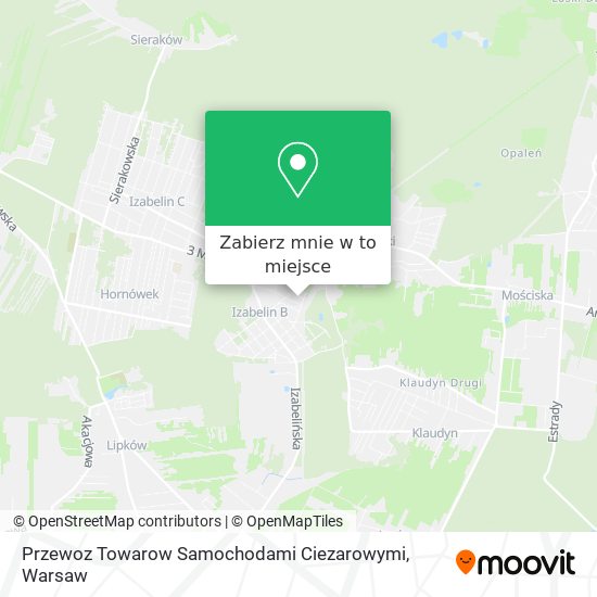 Mapa Przewoz Towarow Samochodami Ciezarowymi