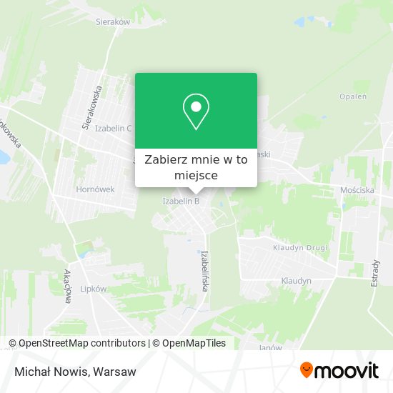 Mapa Michał Nowis