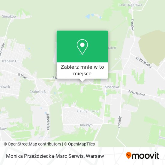 Mapa Monika Przeździecka-Marc Serwis