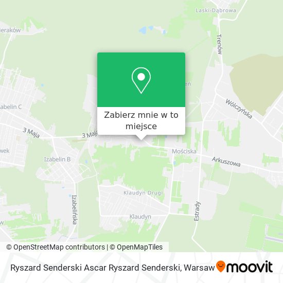 Mapa Ryszard Senderski Ascar Ryszard Senderski