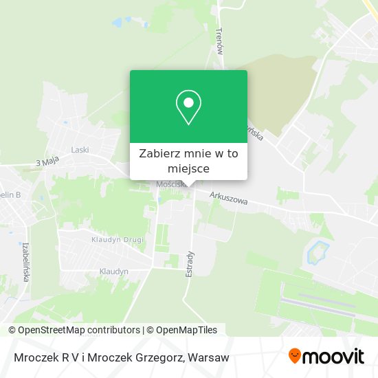 Mapa Mroczek R V i Mroczek Grzegorz