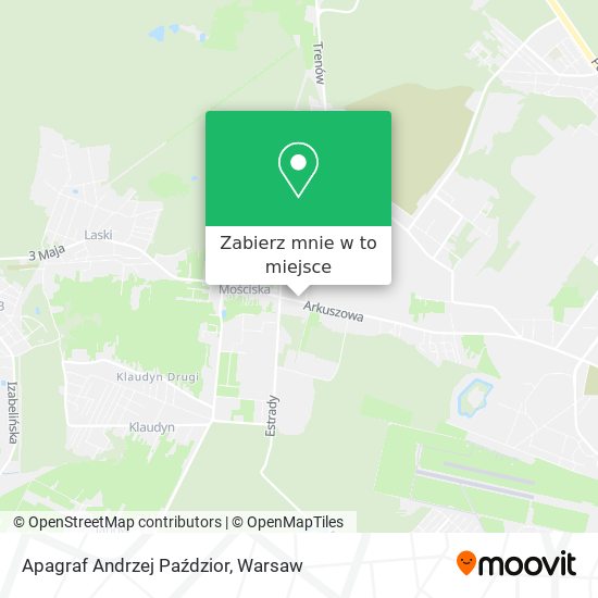 Mapa Apagraf Andrzej Paździor