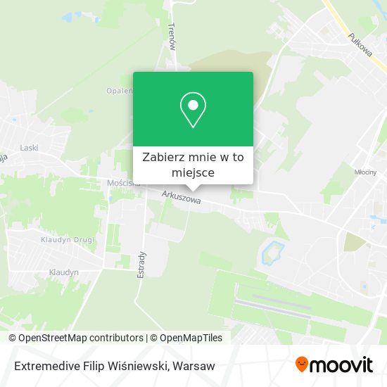 Mapa Extremedive Filip Wiśniewski