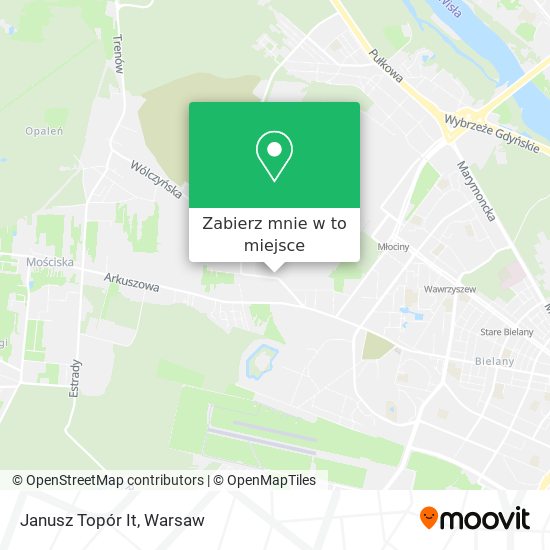 Mapa Janusz Topór It