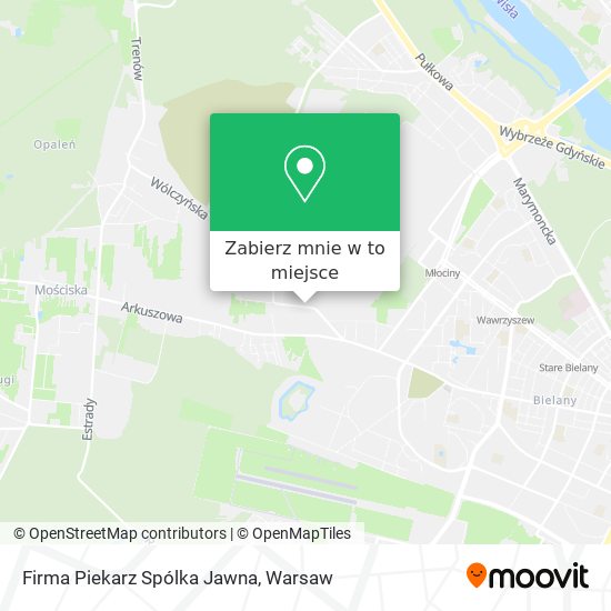 Mapa Firma Piekarz Spólka Jawna