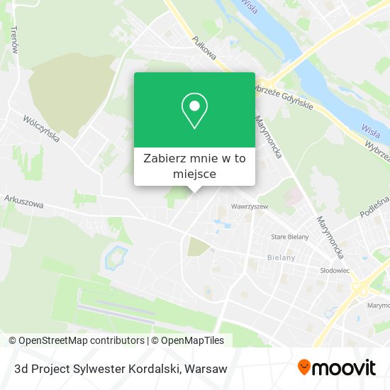 Mapa 3d Project Sylwester Kordalski