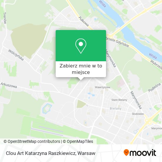 Mapa Clou Art Katarzyna Raszkiewicz