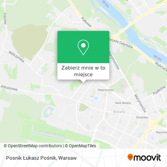 Mapa Posnik Łukasz Pośnik