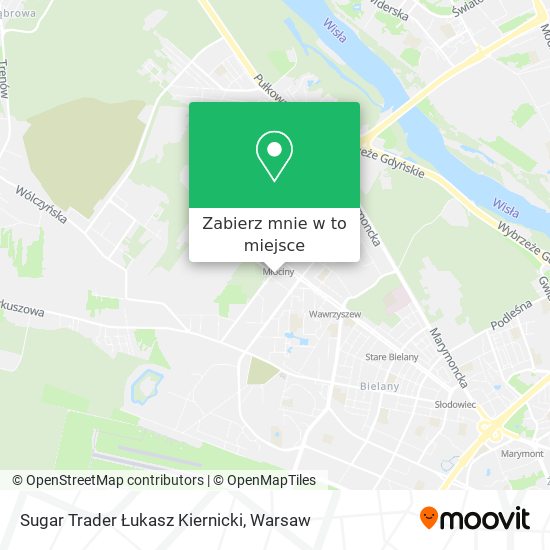 Mapa Sugar Trader Łukasz Kiernicki