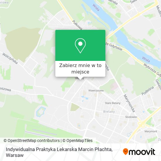 Mapa Indywidualna Praktyka Lekarska Marcin Płachta