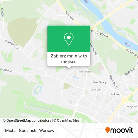 Mapa Michał Gadziński