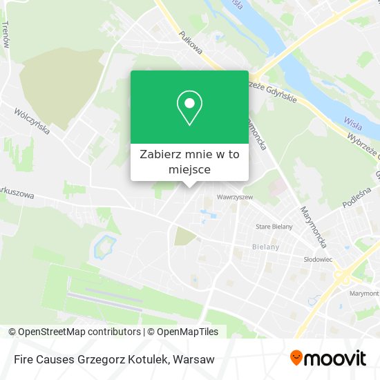 Mapa Fire Causes Grzegorz Kotulek