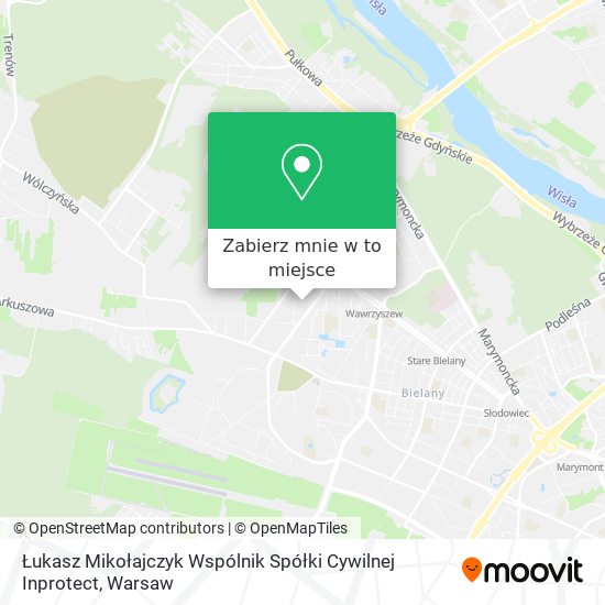 Mapa Łukasz Mikołajczyk Wspólnik Spółki Cywilnej Inprotect