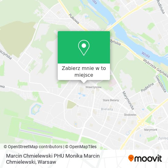 Mapa Marcin Chmielewski PHU Monika Marcin Chmielewski