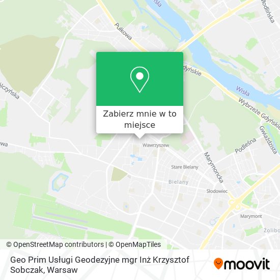 Mapa Geo Prim Usługi Geodezyjne mgr Inż Krzysztof Sobczak