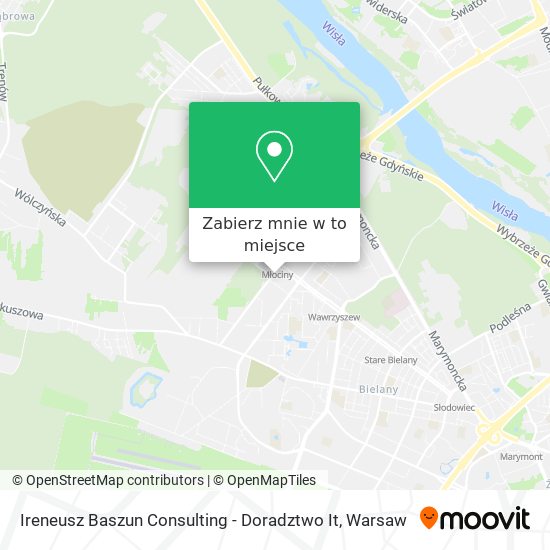 Mapa Ireneusz Baszun Consulting - Doradztwo It