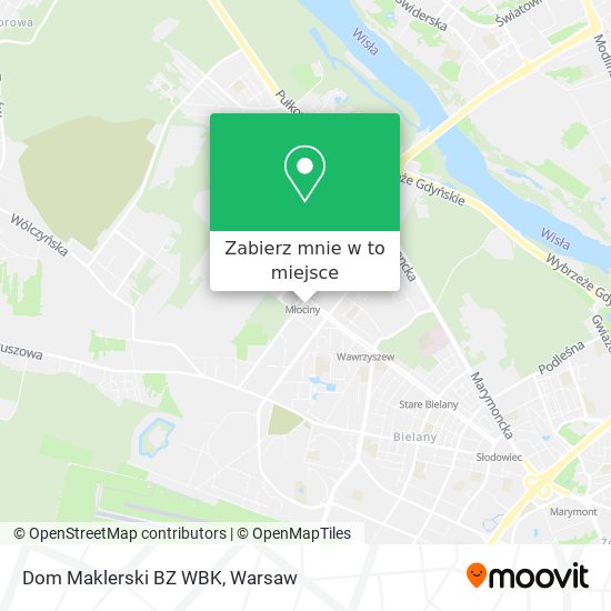 Mapa Dom Maklerski BZ WBK