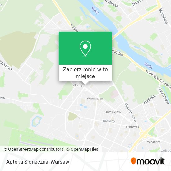 Mapa Apteka Sloneczna