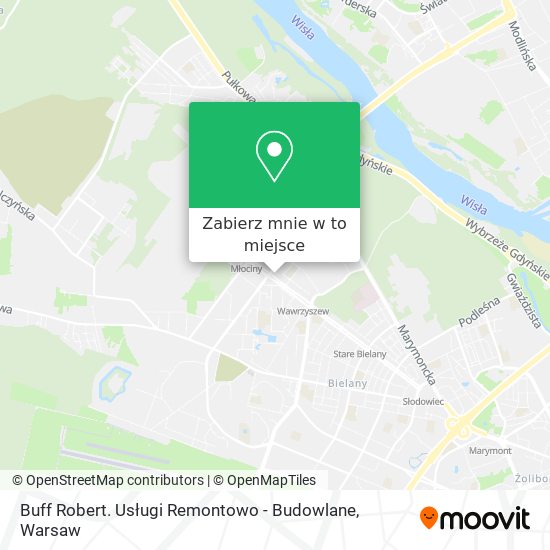 Mapa Buff Robert. Usługi Remontowo - Budowlane