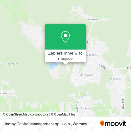 Mapa Inmay Capital Management sp. z o.o.