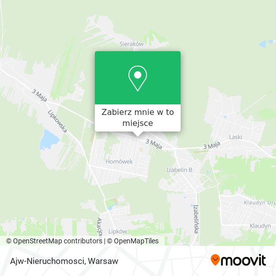 Mapa Ajw-Nieruchomosci