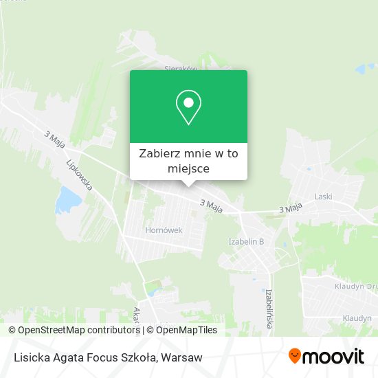 Mapa Lisicka Agata Focus Szkoła