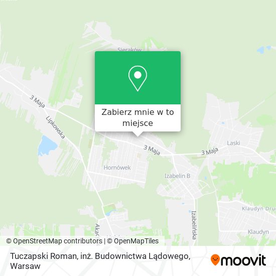 Mapa Tuczapski Roman, inż. Budownictwa Lądowego