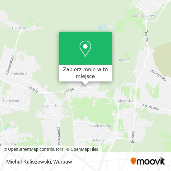 Mapa Michał Kaliszewski