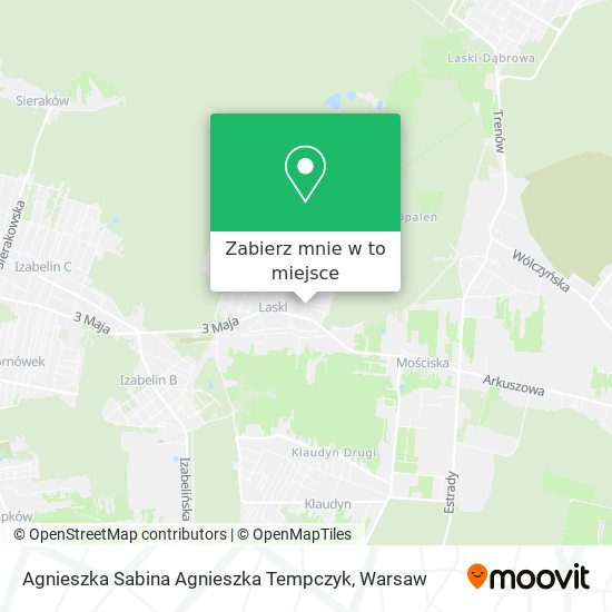 Mapa Agnieszka Sabina Agnieszka Tempczyk