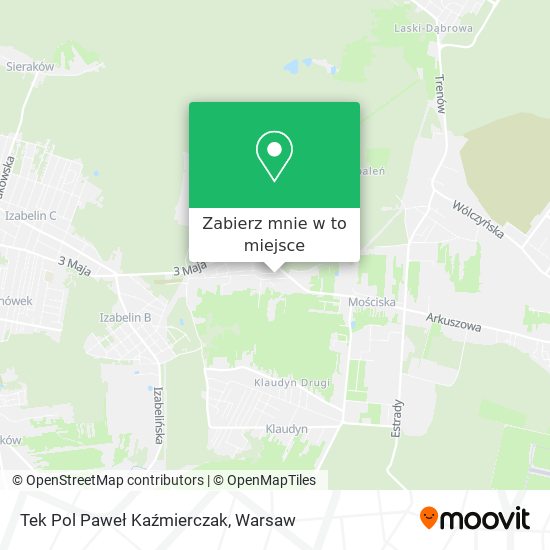 Mapa Tek Pol Paweł Kaźmierczak