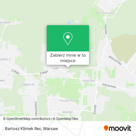 Mapa Bartosz Klimek Rec