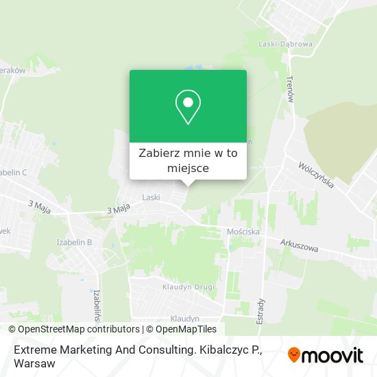 Mapa Extreme Marketing And Consulting. Kibalczyc P.