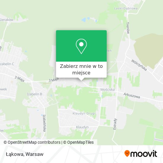 Mapa Łąkowa