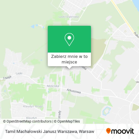 Mapa Tamil Machałowski Janusz Warszawa