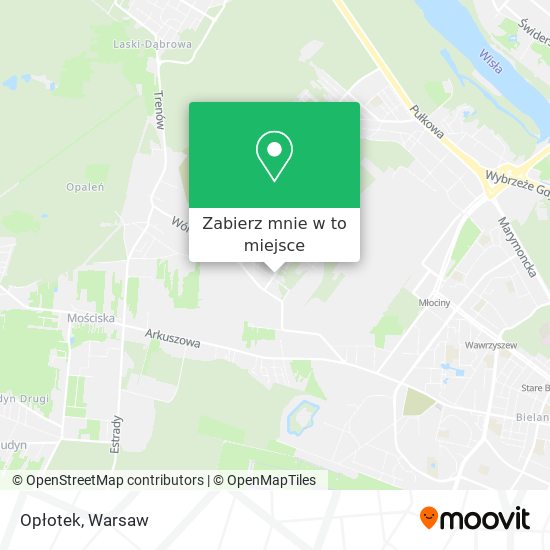 Mapa Opłotek