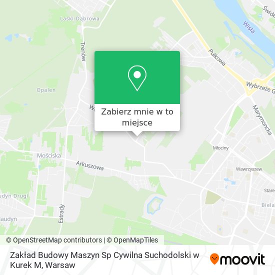 Mapa Zakład Budowy Maszyn Sp Cywilna Suchodolski w Kurek M