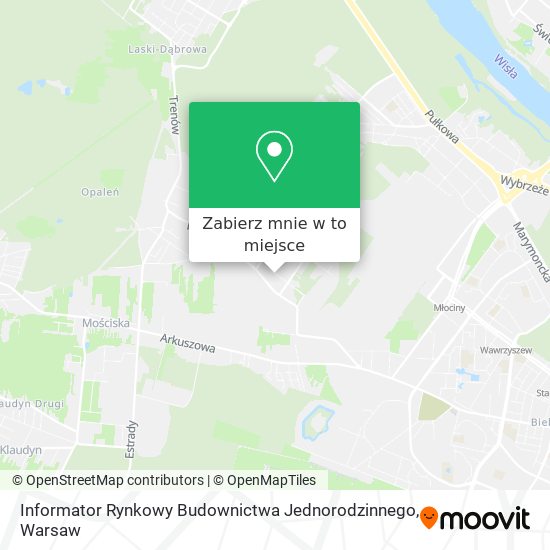 Mapa Informator Rynkowy Budownictwa Jednorodzinnego