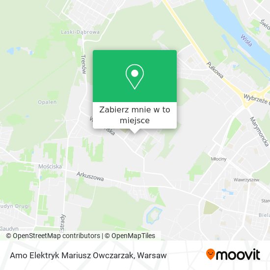 Mapa Amo Elektryk Mariusz Owczarzak