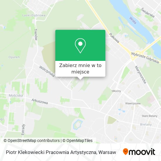 Mapa Piotr Klekowiecki Pracownia Artystyczna