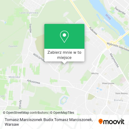 Mapa Tomasz Marciszonek Budix Tomasz Marciszonek