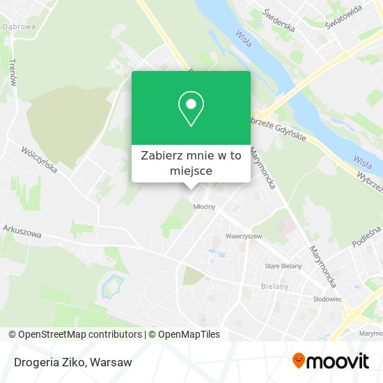 Mapa Drogeria Ziko