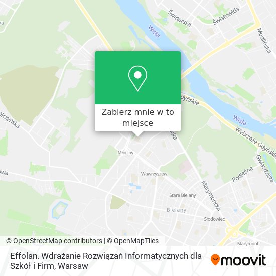 Mapa Effolan. Wdrażanie Rozwiązań Informatycznych dla Szkół i Firm