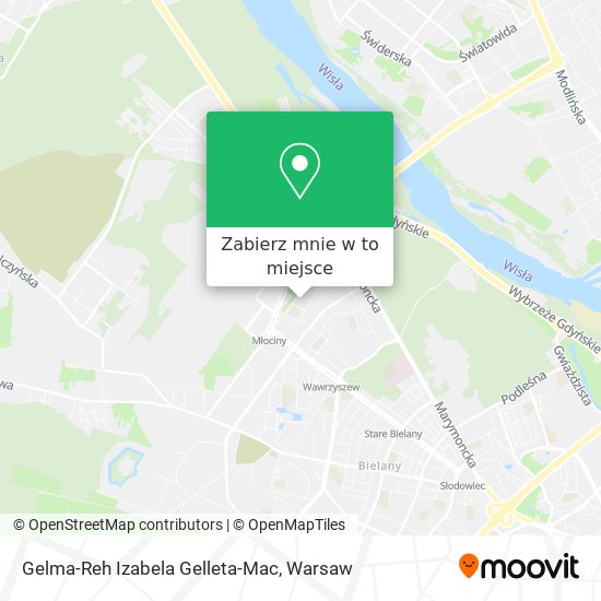 Mapa Gelma-Reh Izabela Gelleta-Mac