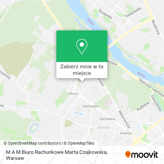 Mapa M A M Biuro Rachunkowe Marta Czajkowska